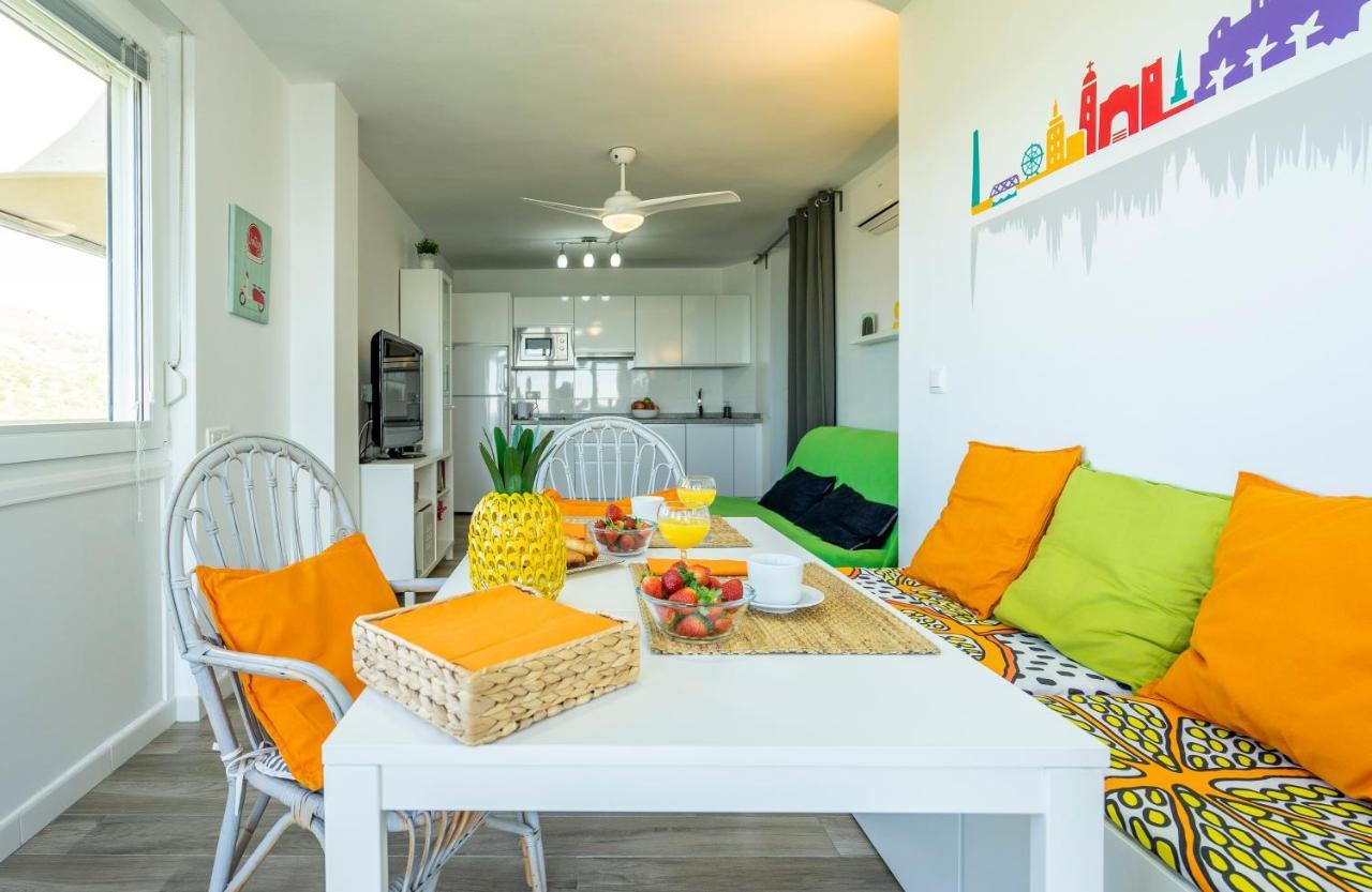 Wintowinrentals Sunny Side, Pool, Wifi & Sea View Бенахарафе Екстер'єр фото