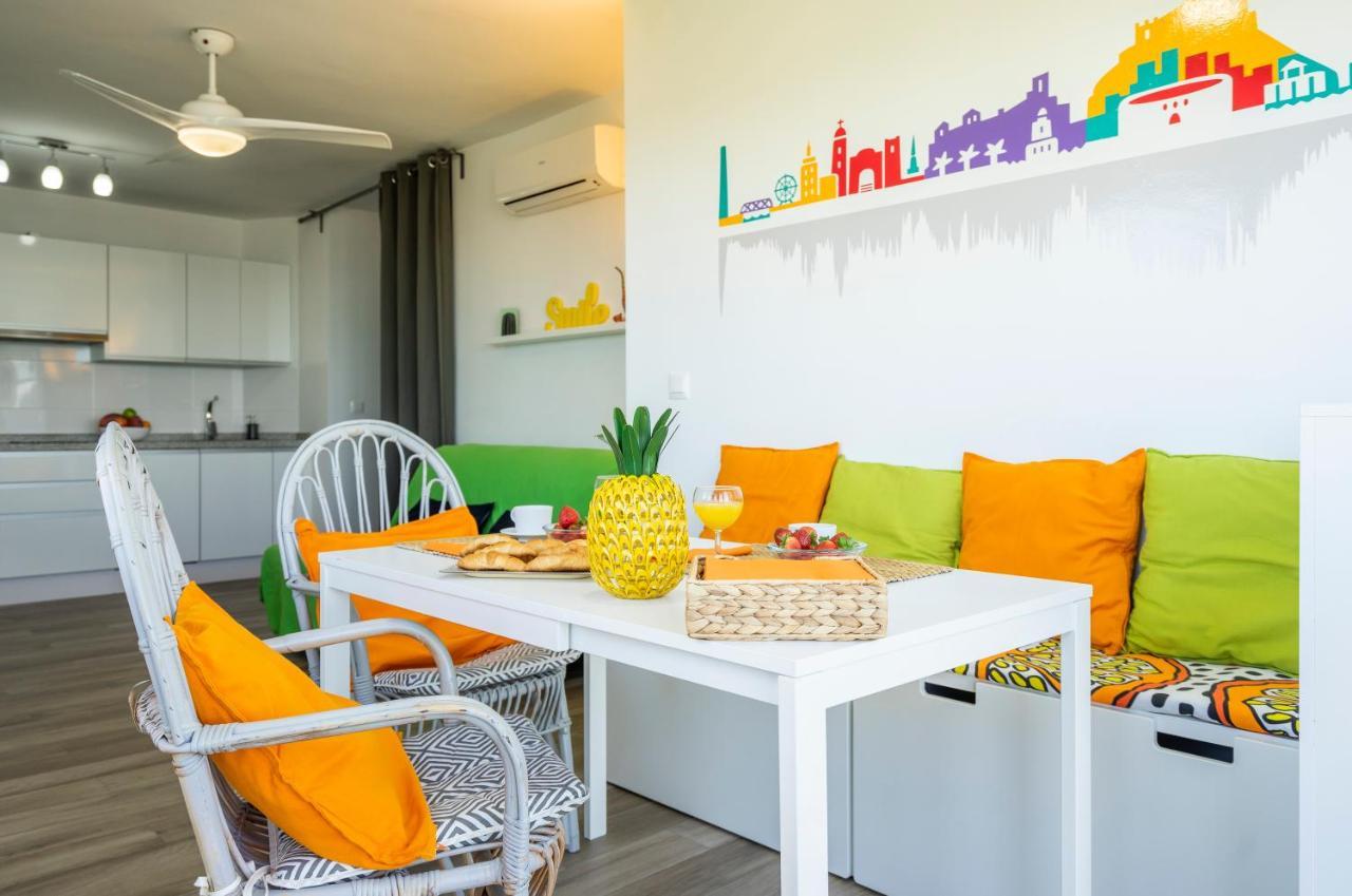 Wintowinrentals Sunny Side, Pool, Wifi & Sea View Бенахарафе Екстер'єр фото